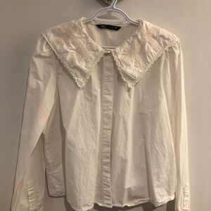 Zara long sleeve blouse